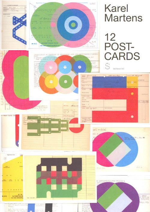 Karel Martens 12 Postcards Set cover image