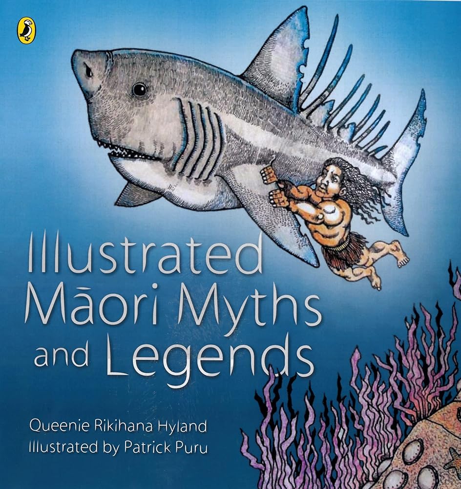 Illustrated Maori Myths and Legends cover image