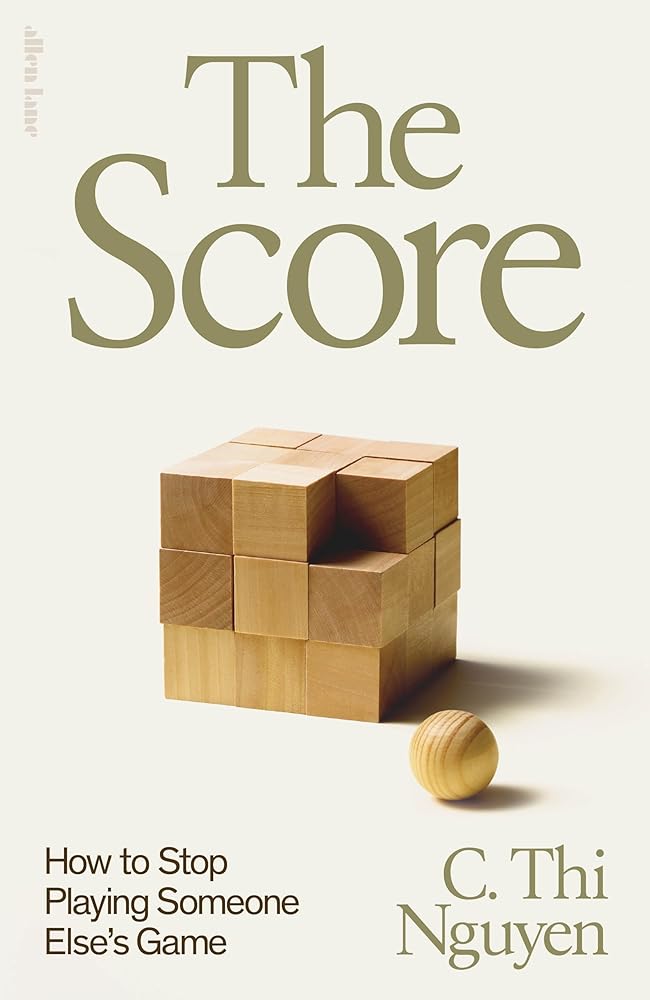 The Score: How to Stop Playing Someone Else's Game cover image