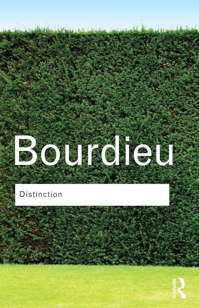 Distinction (Routledge Classics) cover image