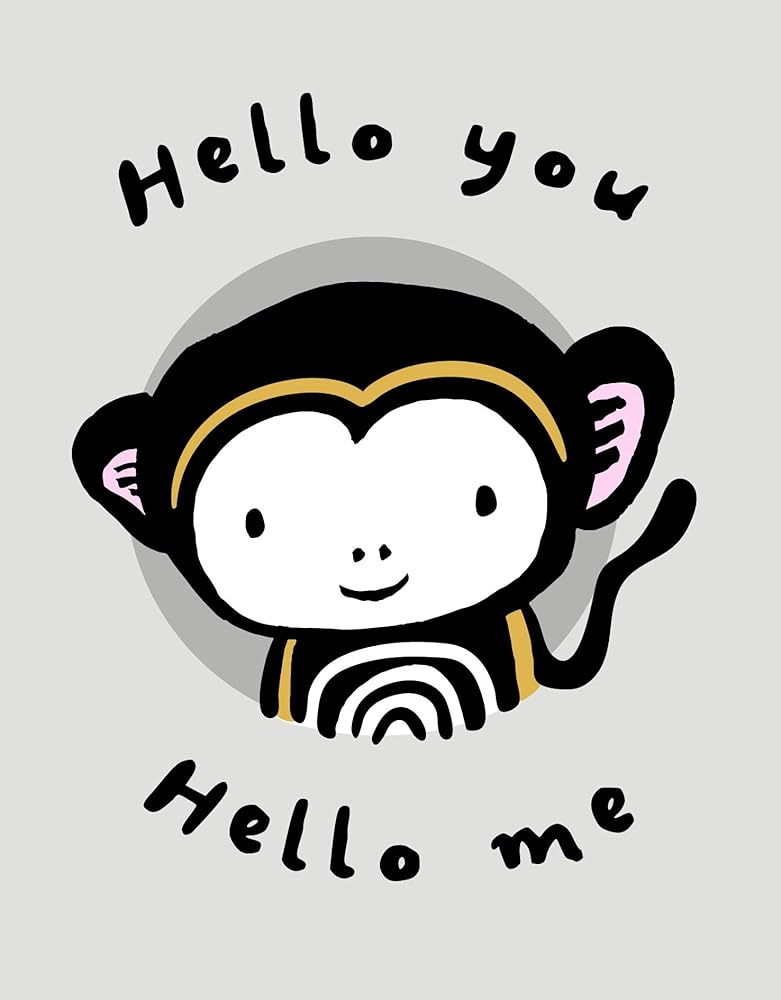 Hello You, Hello Me (Wee Gallery Cloth Book) cover image