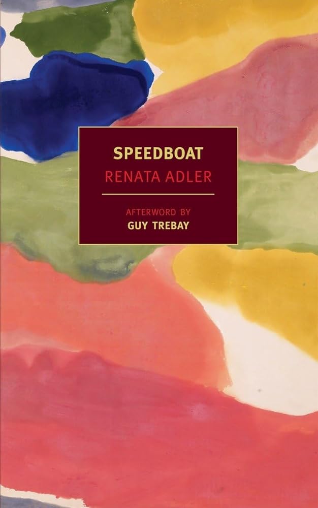 Speedboat (NYRB Classics) cover image