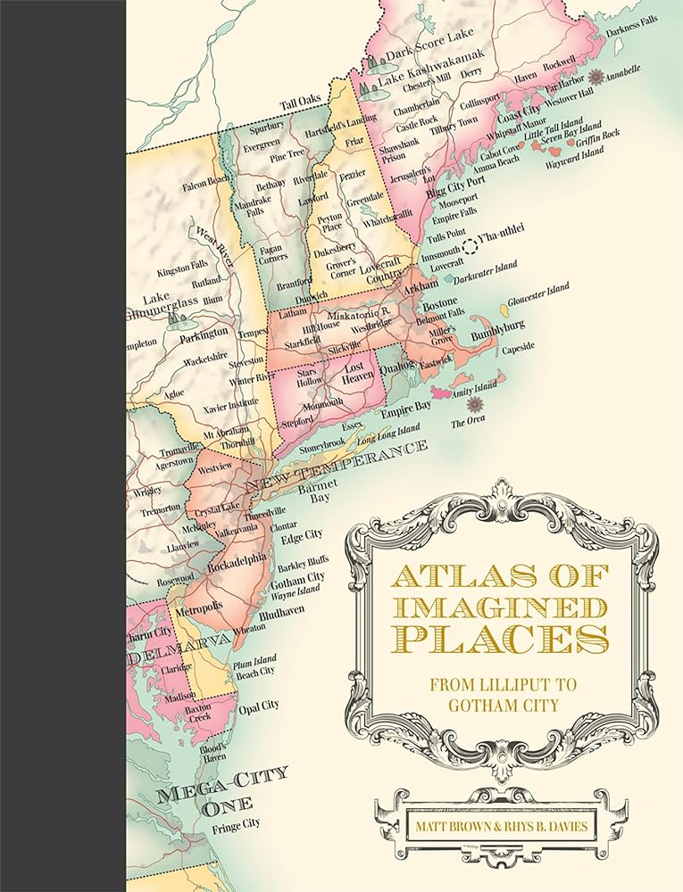 Atlas of Imagined Places From Lilliput to Gotham cover image