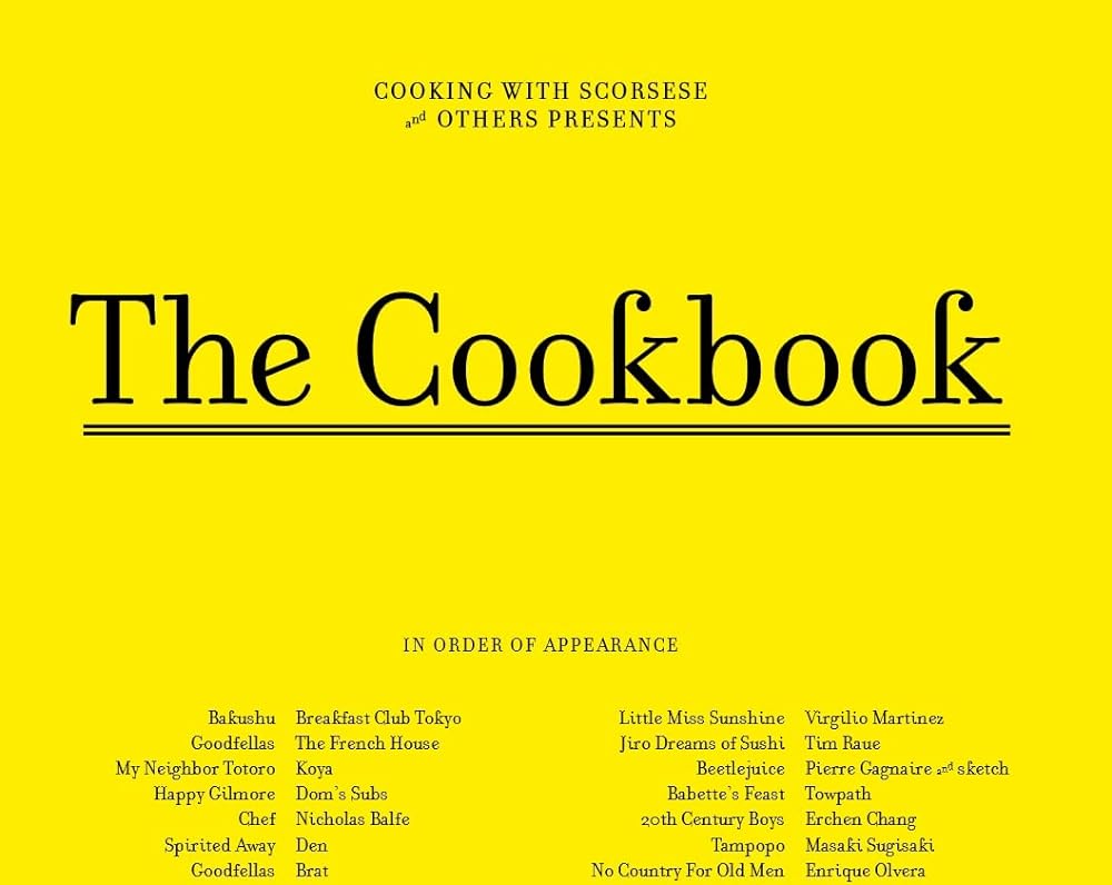 Cooking with Scorsese & Others cover image