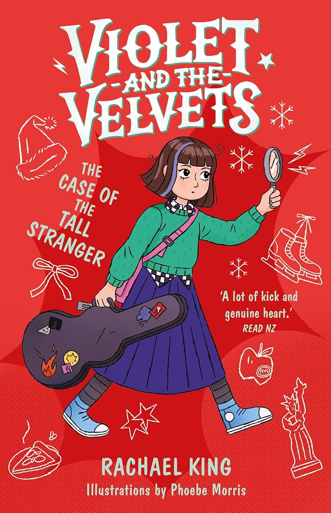 The Case of the Tall Stranger: Violet and the Velvets 4 cover image