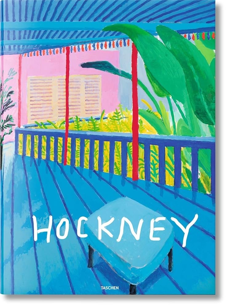 David Hockney. A Bigger Book cover image