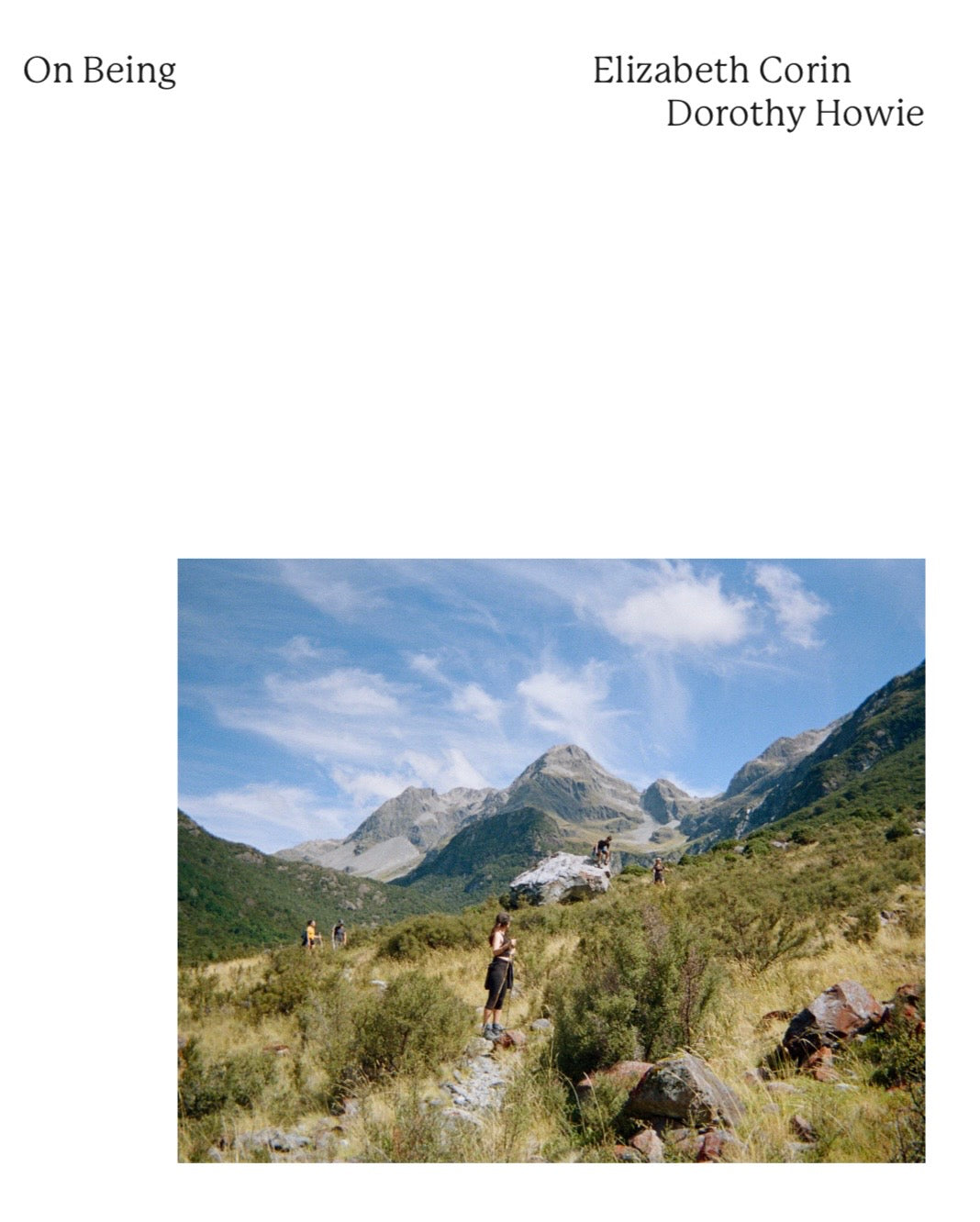 On Being cover image